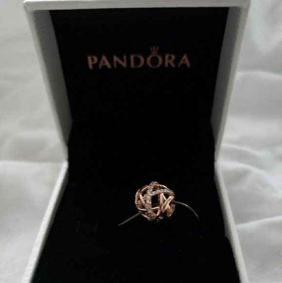 Brand New Rose Gold Pandora Charm - Picture 3 of 5